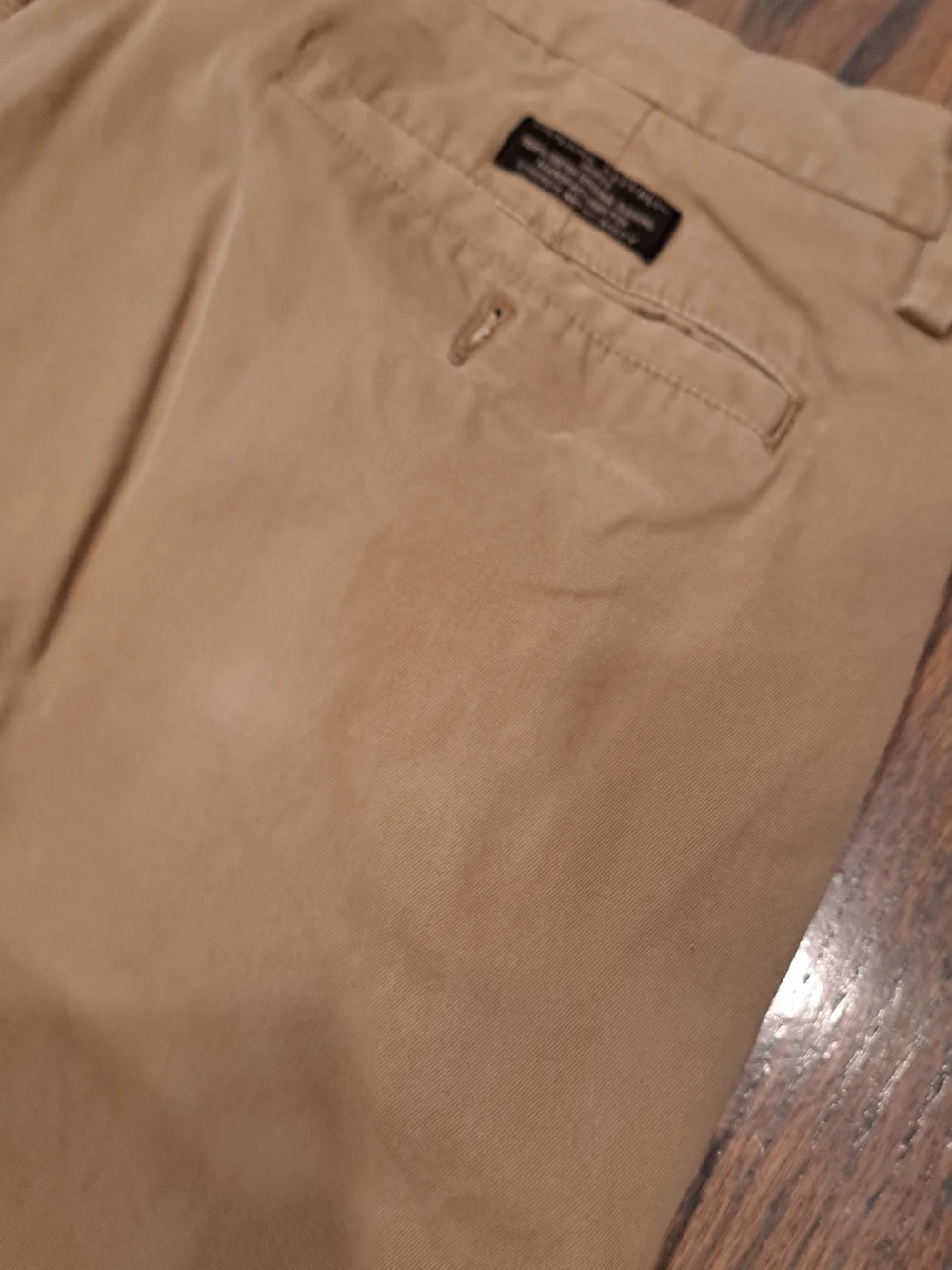Banana Republic Tan Chino Pants - Relaxed Straight Fit